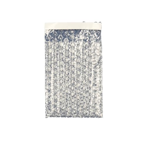 The Boxery 4x5.5" Clear Self-Sealing Bubble Out Bag Pouches -500 Pack- Bubble Cushion Wrap Bags for Packing, Storage, Moving, and Shipping fragile items