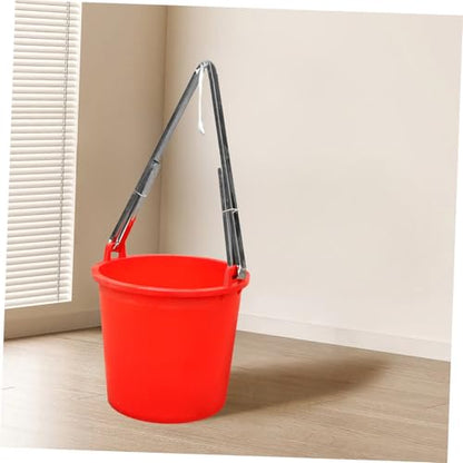 Totority Stainless Steel Bucket Rack Utility Bucket Organizer Racks Heat-Resistant Clip Holder