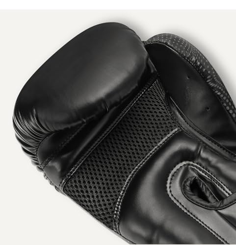 Amazon Basics Boxing Gloves for Men & Women, Sparring, Training, Muay Thai, Kickboxing, MMA - size: 12oz