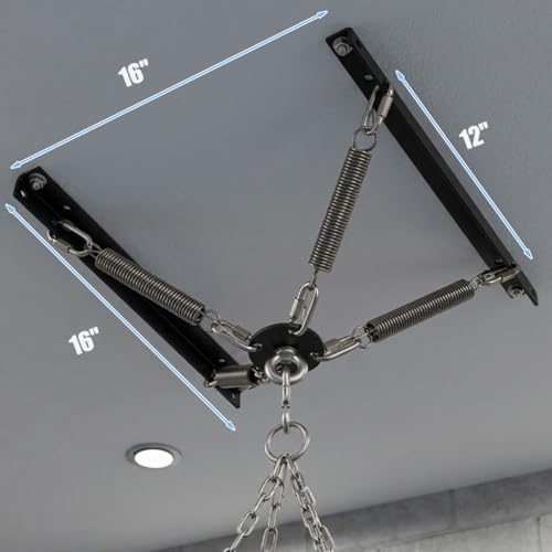 200LBS-MB Heavy Bag Hanger Noise Vibration Dampening Ceiling Mount