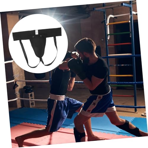Boxing Crotch Pants Portable Crotch Protector Wear-resistant Groin Guard Wear-resistant Crotch Guard - size: 30.00X22.00X2.00CM