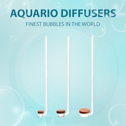 Aquario Neo CO2 Aquarium Diffuser - CO2 Diffuser Aquarium Kit, CO2 Diffuser for Aquarium Plants, CO2 System for Aquarium -Normal Special Diffuser, Medium