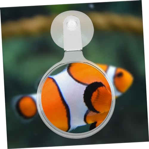 BESPORTBLE Magnifier for Fish Tank Glass Cup for Aquarium Exploration View of Landscapes Small Animals and Plants Educational Tool for Nature Observation