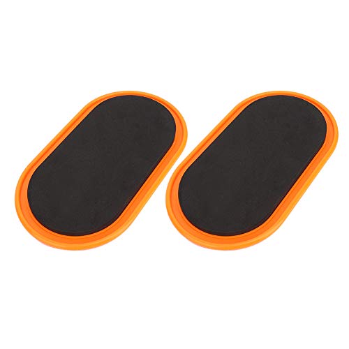 Exercise Core Sliders, Ergonomic Oval Design Sliding Discs Set of 2 for Yoga Pilates Home Fitness Workouts Full Body Training