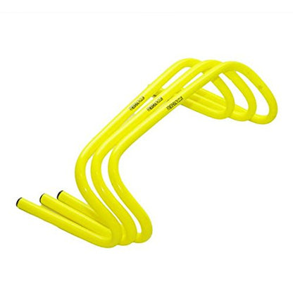 Football Fitness Training Set - Sports Exercise and Strength Equipment - Home Gym Workout - Includes 3 x 6 Hurdles, 1 x Adjustable Agility Ladder, 20 x Marker Cones, 1 x FH Skipping Rope