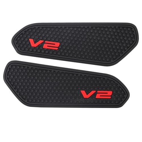 Motocycle V2 Batliss Side Fuel Tank Pads Protector Decal for Ducati Streetfighter V2 Panigale V2 Rubber Ant-Slip Sticker 2020>2024 Accessories
