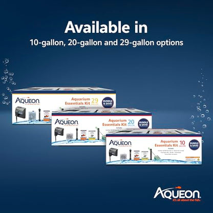 Aqueon Fish Tank Aquarium Essentials Starter Kit for 10 Gallon Tanks - size: 10 Gallon