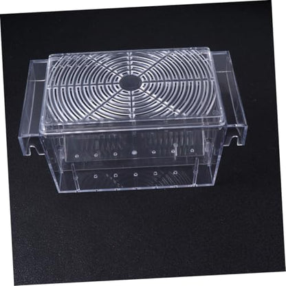 Beaupretty Breeding Box Acrylic Aquarium Fish Isolation Tank Hatching Incubator for Guppy Betta Fry Fish Tank Breeder Suitable for Aquarium
