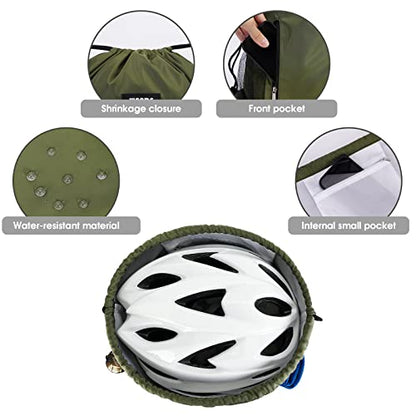 WANDF Drawstring Backpack, Gym Sackpack for Sports - color: Green