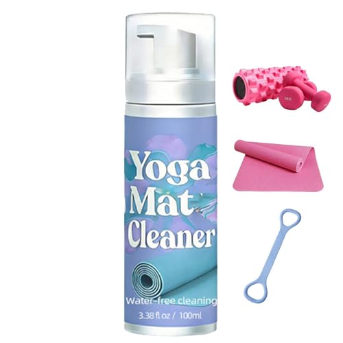 Yoga Mat Cleaner Spray Foam Waterless Cleaning Agent