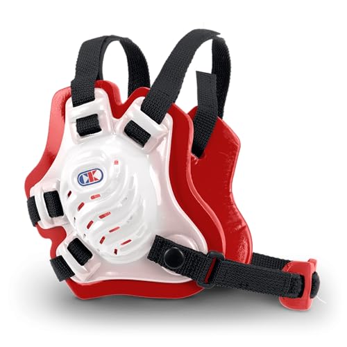 Cliff Keen Tornado Wrestling Headgear - color: Translucent / Scarlet / Black, size: One Size