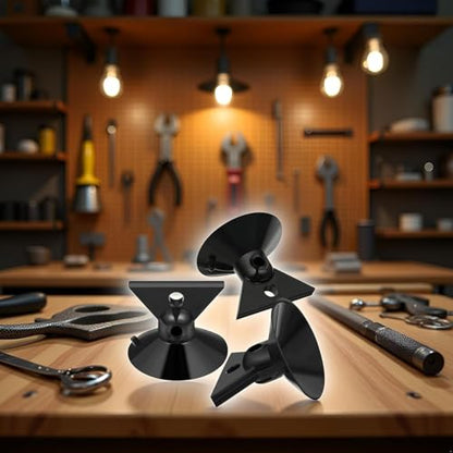 6 Pcs Black Light Bulb Suction Cup Removal Tool GU10 MR16 Lamp Changer Head NRS90-N20 Suction Cup Halogen Bulb Extractor Lighting Components for Mini Track Lights and More