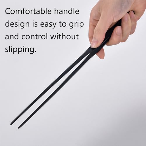 SagaSave Aquarium Tweezers Stainless Steels Feeding Tongs Extra Long 15 inches Aquarium Feeding Tool for Snakes, Lizards, Spiders, Frogs, Scorpions Feeder(Curved Jaw) - size: Curved Jaw