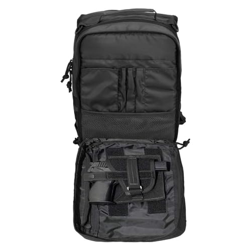 REEBOW GEAR Tactical Sling Bag Single Shoulder Every Day Carry Backpack - color: Style 07 Black