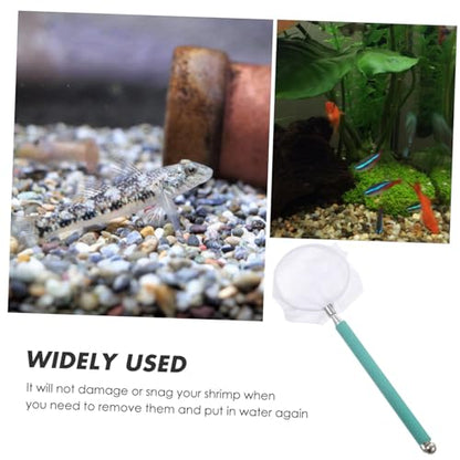 HANABASS Shrimp Net Fishing Net Fishing Nets for Brine Shrimp Fish Aquarium Accessories Large Fishing Net Soft - color: Black