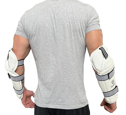 Sedroc Taekwondo Forearm and Elbow Guard Arm Pads - size: Medium