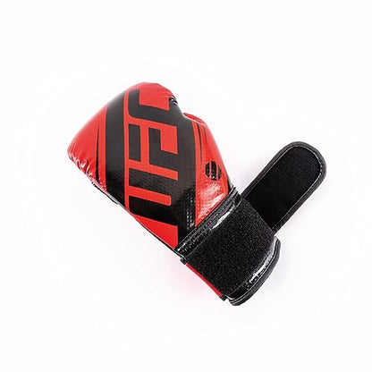 UFC Youth Performance Rush Boxing Gloves - color: Red, size: 6oz