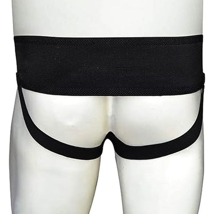 Men’s Groin Guard with Cup, Boxing Jockstrap Protector for MMA, Kickboxing, Muay Thai, Karate & Martial Arts & Cricket - size: L-WAIST SIZE 32-36"