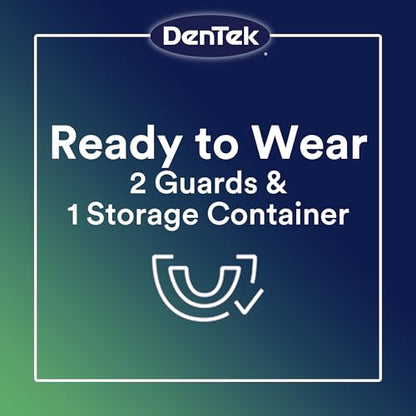 DenTek Comfort-Fit Dental Guard, 1 Storage Case & Pack of 2 Guards