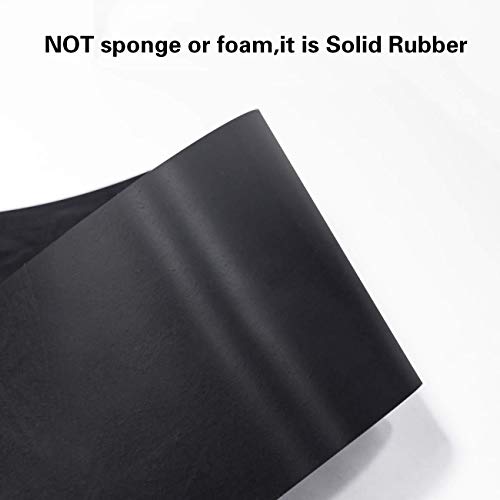 Neoprene Rubber Sheet Roll 3/16" (.187") Thick x 18" Wide x 24" Long for DIY Gaskets, Pads, Seals, Crafts, Flooring,Cushioning of Anti-Vibration, Anti-Slip - size: 18" Wide X 24" Long, style: 3/16 (.187)" Thick