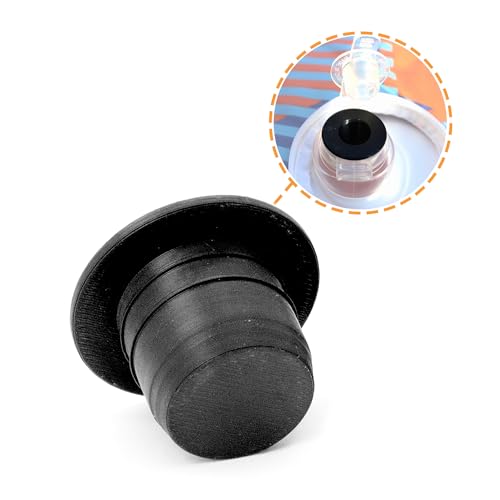 SplashNColor Tube Plug Replacement for Wow Watersports Towable Tubes – Air Valve Plug Compatible with Wow Max and Combo 1 Inflatable Tubes - Durable Air Seal for Safe - Reliable Inflation
