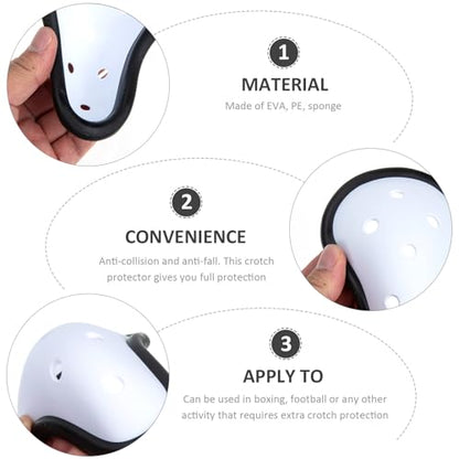 Toyvian 2pcs Breathable Groin Protector Cup Athletic Groin Guard for Boys Taekwondo Boxing MMA Sports Protective Gear