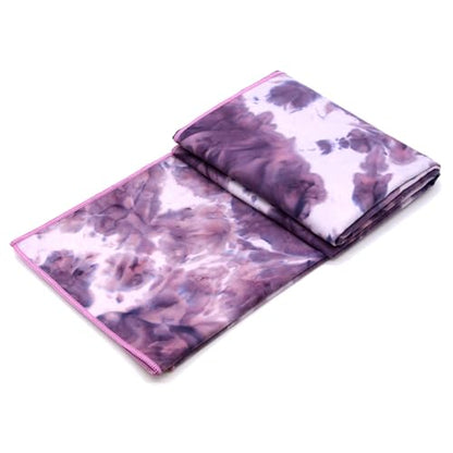 Eunzel Hot Yoga Mat Towel, Ultra-Absorbent Microfiber 72" x 26.5" - color: Lavender