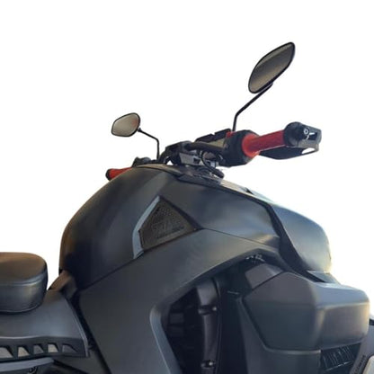 Side Tank Cover FUEL TANK INSERTS Competible With Ryker 600 900 Ace Rally Sport Ryker900 (black)