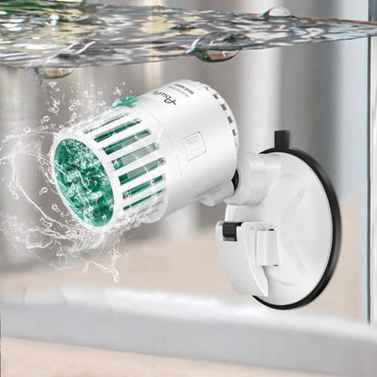 Pawfly Wave Maker for Aquarium, 500 GPH Aquarium Powerhead, Quiet Submersible Wavemaker for Fish Tanks up to 35 Gallons, Water Circulation Pump with Strong Suction Cup Base - size: for Tanks up to 35 Gallons