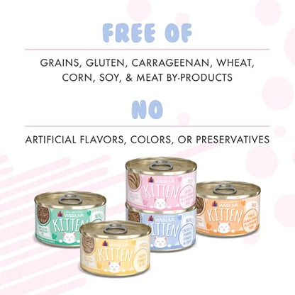 Weruva Kitten, Fur Baby Favorites Variety Pack, 3oz Can (Pack of 12)