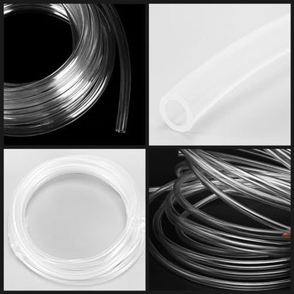 Clear Vinyl Tubing Clear Tubing Clear Hose PVC Tubing (3/4" ID x 1” OD x 10 Feet)