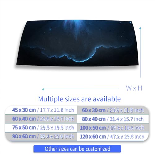 Aquarium Background Stickers - Stars Galaxy - Fish Tank Reptile Terrarium Decor Poster (45 x 30 cm / (17.7 x 11.8 inches)) - size: 45 x 30 cm / (17.7 x 11.8 inches)
