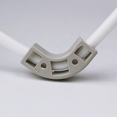 90 degree Elbow Conduit 1/4 Flow Bend Clip for 1/4 RO Tubing(Pack of 4)