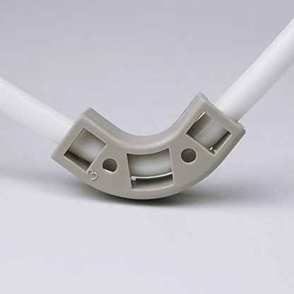 90 degree Elbow Conduit 1/4 Flow Bend Clip for 1/4 RO Tubing(Pack of 4)