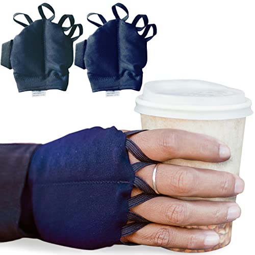 Handithings® Hand Weight for Children to Adults (5 Sizes) – Essential Tremor Help for Daily Tasks: Fine Motor Development, Physical Therapy & Rehab Stability Aid for Eating & Writing. Proudly Hand Made in the USA! (Fits Right/Left) (PLEASE MEASURE HAND PE