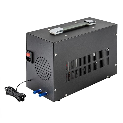 Aquarium Chiller Water Fish Shrimp Tank Cooler Cooling Machine Constant Temperature System Digital Tube Code Display Screen for Aquariums Seafood Markets Supermarkets Aquaculture (60L/15Gal)