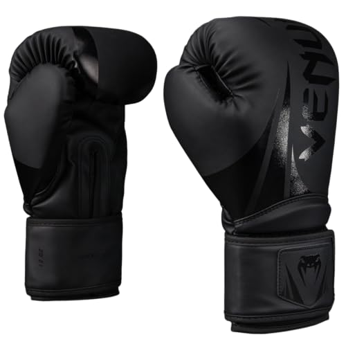 Venum Challenger Boxing Gloves - color: Black/Black, size: 14-Ounce, style: Challenger 2.5