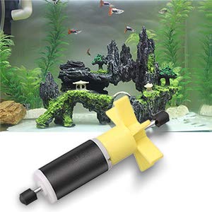 Homeswitch 16mm (0.63") Replacement Filter Impeller Submersible Water Pump Rotor Yellow 73x35x16mm（2.87"x1.38"x0.63")(LxWxD)