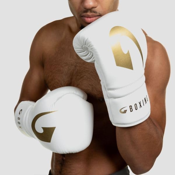 G-Boxing Italia 100 GSS1 Sparring Gloves - Lace - Mens Womens Boxing Lace up Gloves, Ideal for Punch Bag, Sparring Training and Mitts Pads Workout