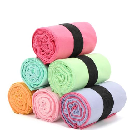 6 Pack Microfiber Gym Towel Quick Dry Lightweight Workout Gear for Men Women Sports Exercise Fitness Tennis Running Riding Hiking Camping Yoga Sweat Towels(6 Pack(Light)) - color: 6 Pack(light)