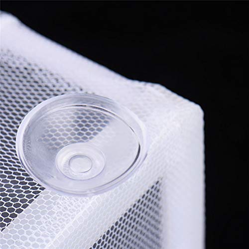 POPETPOP Fish Incubator Mesh Fish Ghost Shrimp Breeding Net Aquarium Drip Acclimation Kit Hatchamals Incubators Hatchinals Acclimation Net Brine Shrimp White Dripping