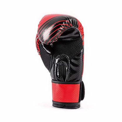 UFC Youth Performance Rush Boxing Gloves - color: Red, size: 6oz