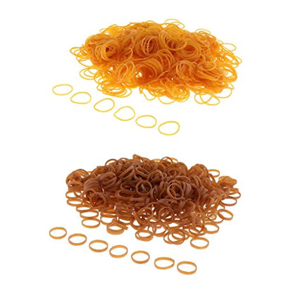 1 Bag 0.25Kg Ornamental Fish Transport Bag Rubber Band Ties, Thick, as described