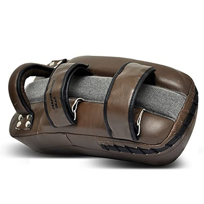 UFG Ultimate - Windsor Series - Vintage Genuine Leather Thai Pad MMA Muay Thai Boxing Training