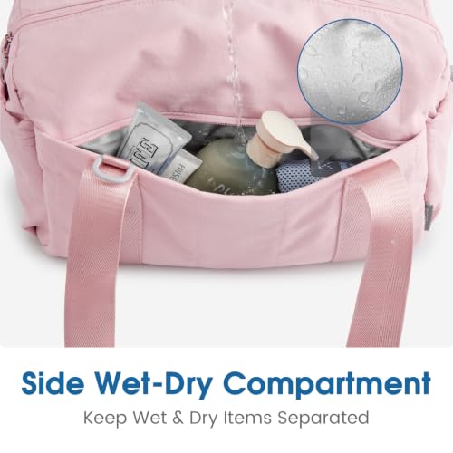G4Free 14 Inch Mini Small Gym Bag for Women - color: Pink