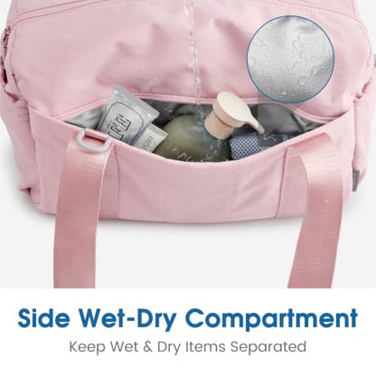 G4Free 14 Inch Mini Small Gym Bag for Women - color: Pink