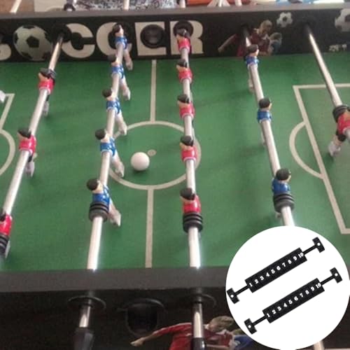 2 Pcs Table Football Counter, Score Goal Counter, 10 Numbers Scoring Score Counter Indicator for Air Hockey, Shuffleboard