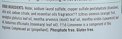 Seventh Generation Disinfecting Spray, Eucalyptus and Thyme, Disinfectant Made from Essential Oil, 13.9 Oz