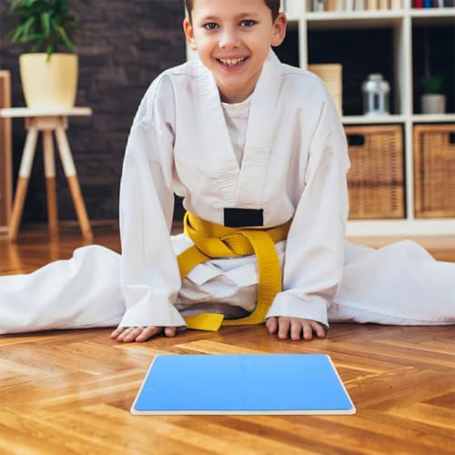 Kisangel Rebreakable Taekwondo Kick Paddle and Karate Breaking Board and Adults, Blue Sturdy Training Target for Martial Arts Practice and Skill Testing