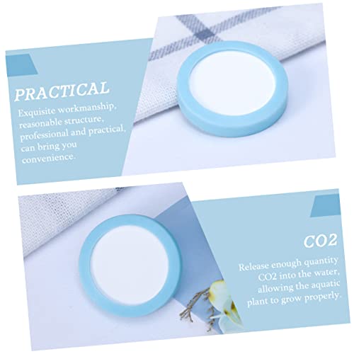 Kisangel Diffuser Disc for Fish Tank Polished Replacement Slice Compact and Aquarium Accessory Prevents Clogging Fish Tank Supply